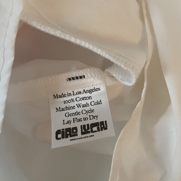 Ciao Lucia Delfina Dress White - Picture 3 of 4